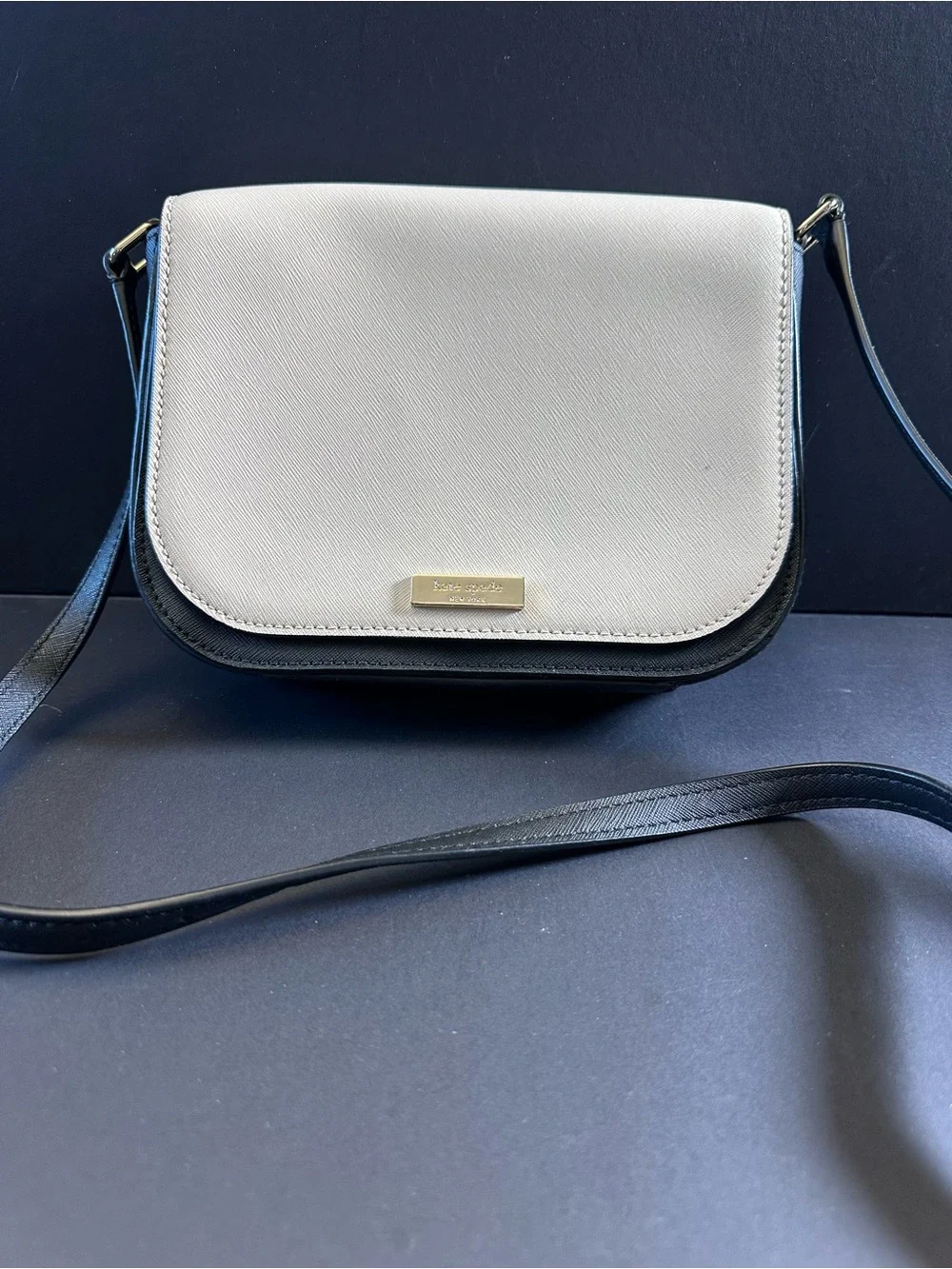 🖤 KATE SPADE COLORBLOCK CHIC — CLASSIC FLAP CROSSBODY